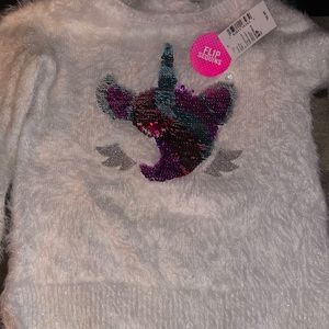 NWT unicorn sweater.